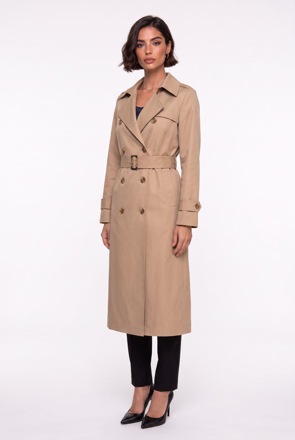 51227 TRENCH COAT CAMEL