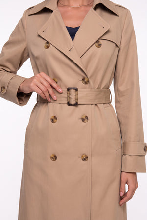 51227 TRENCH COAT CAMEL