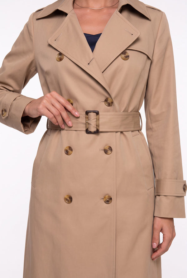 51227 TRENCH COAT CAMEL