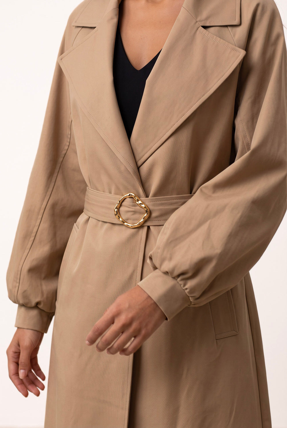 51228 TRENCH COAT CAMEL