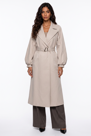 51228 TRENCH COAT STONE