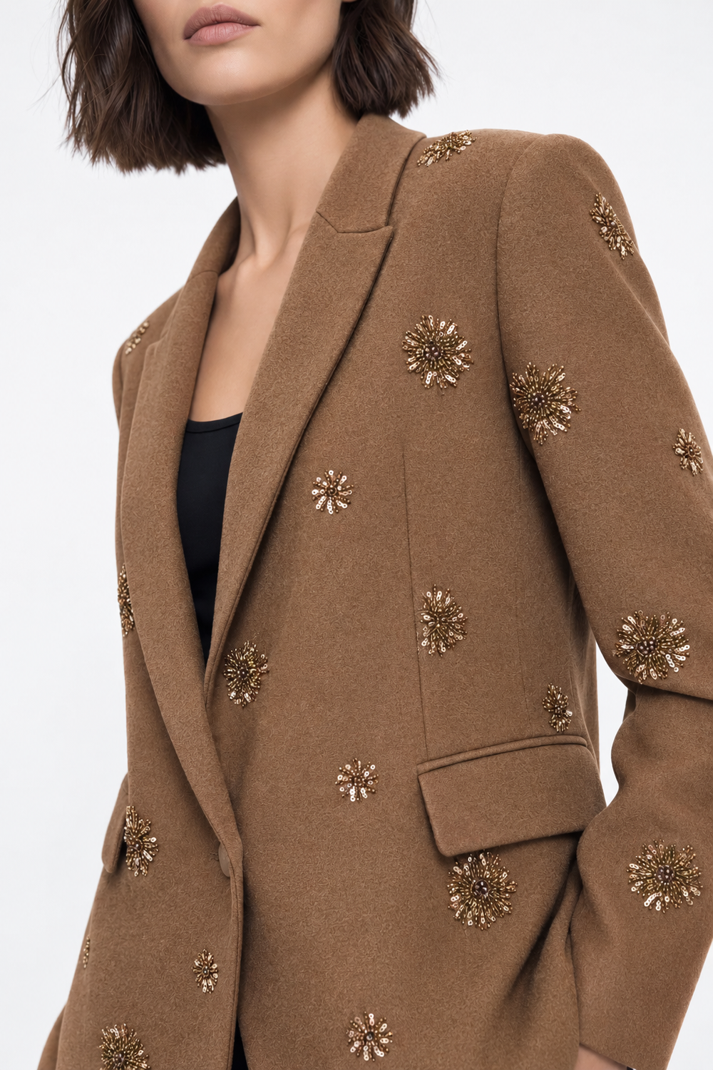 52140 JACKET BROWN