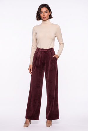 52328 TROUSERS BURGUNDY