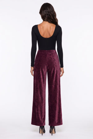 52332 TROUSERS BURGUNDY