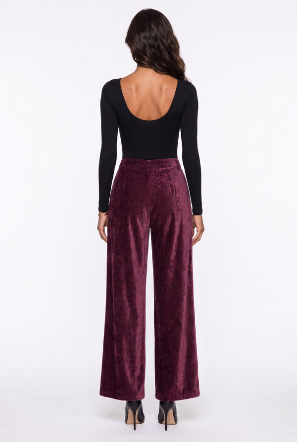 52332 TROUSERS BURGUNDY