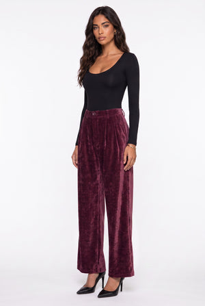 52332 TROUSERS BURGUNDY