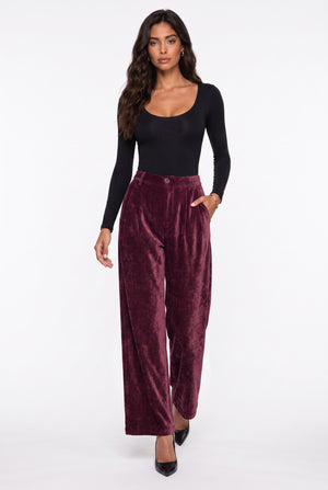 52332 TROUSERS BURGUNDY