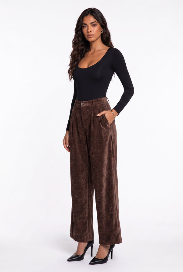 52332 TROUSERS BROWN